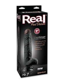 REAL FEEL DELUXE #7 BLACK 9IN | PD151723 | [category_name]