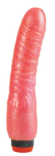 HOT PINK CURVED PENIS 8 1/4IN | SE033104 | [category_name]