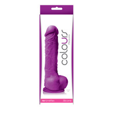 COLOURS PLEASURES 5IN DILDO PURPLE | NSN040515 | [category_name]