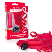 SCREAMING O REMOTE CONTROL PANTY VIBE RED