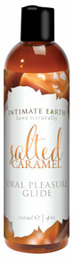 INTIMATE EARTH FLAVORED GLIDE SALTED CARAMEL 4OZ