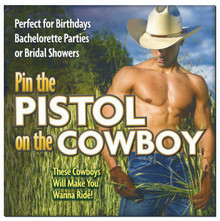 PIN THE PISTOL ON THE COWBOY