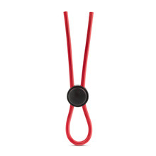 STAY HARD SILICONE LOOP COCK RING RED