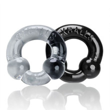 ULTRA BALLS COCKRING 2 PACK BLACK/CLEAR
