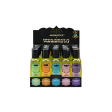 AROMATIC MASSAGE OIL PRE PACK 15PC DISPLAY