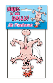 HUNG BY THE BALLS AIR FRESHNER