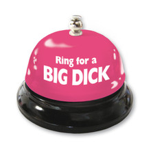 TABLE BELL RING FOR A BIG DICK
