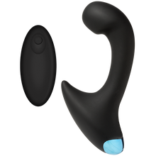 OPTIMALE P-CURVE SILICONE REMO TE RECHARGEABLE-BLACK
