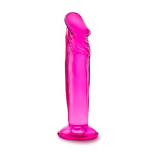 B YOURS SWEET N SMALL 6IN DILDO W/ SUCTION CUP PINK