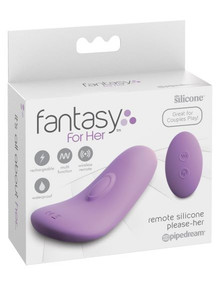 FANTASY FOR HER PLEASE HER REMOTE SILICONE