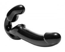 STRAP U REVOLVER STRAPLESS STRAP ON DILDO BLACK | XRAE169 | [category_name]