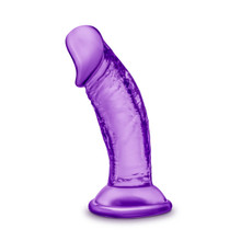 B YOURS SWEET N SMALL 4IN DILDO W/ SUCTION CUP PURPLE  | BN13621 | [category_name]