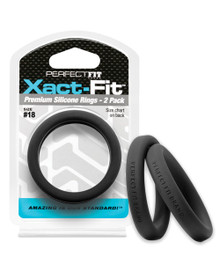 PERFECT FIT XACT-FIT #18 2 PK BLACK  | PERCR81B | [category_name]