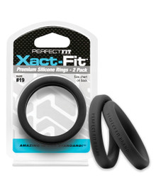 PERFECT FIT XACT-FIT #19 2 PK BLACK  | PERCR82B | [category_name]