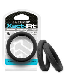 PERFECT FIT XACT-FIT #20 2 PK BLACK  | PERCR83B | [category_name]