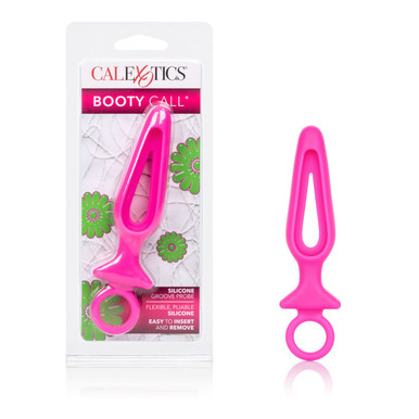 BOOTY CALL SILICONE GROOVE PROBE PINK  | SE039341 | [category_name]