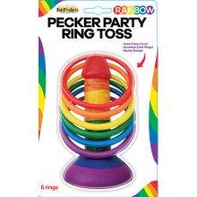 RAINBOW PECKER PARTY RING TOSS  | HO3280 | [category_name]