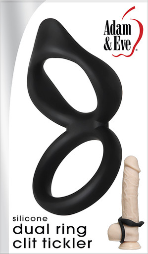 ADAM & EVE SILICONE DUAL RING CLIT TICKLER  | ENAEWF42582 | [category_name]