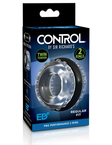 SIR RICHARD'S CONTROL PRO PERFORMANCE C-RING BLACK  | PDSR1070 | [category_name]