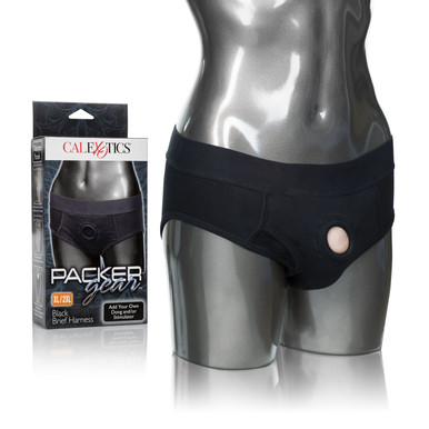 PACKER GEAR BLACK BRIEF HARNESS XL/2XL  | SE157520 | [category_name]