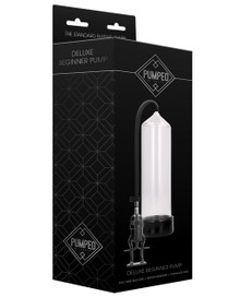 PUMPED DELUXE BEGINNER PUMP TRANSPARENT  | SHTPMP003TRA | [category_name]