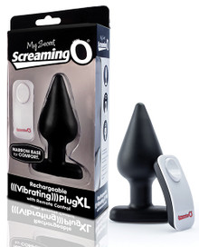 SCREAMING O MY SECRET PLUG XL BLACK