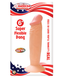 ALL AMERICAN WHOPPER 6IN DONG FLESH