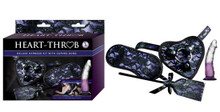 HEART-THROB DELUXE HARNESS KIT CURVED DONG PURPLE