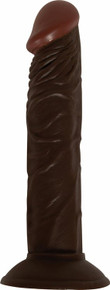 AFRO AMERICAN WHOPPER VIBRATING 7IN BROWN