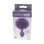 THE 9'S COTTONTAILS SILICONE BUNNY TAIL BUTT PLUG PURPLE  | IB26422 | [category_name]