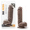 DR. SKIN MR. D 8.5IN DILDO W/ SUCTION CUP CHOCOLATE  | BN15456 | [category_name]