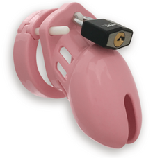 CHASTITY DEVICE SOLID PINK 2 1