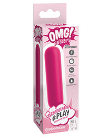 OMG # PLAY RECHARGEABLE BULLET FUCHSIA