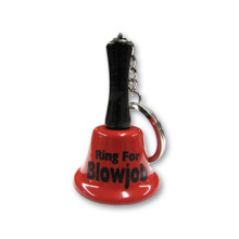 RING FOR BLOWJOB KEYCHAIN BELL