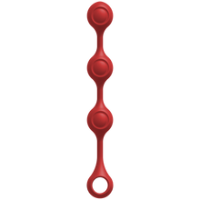 KINK WEIGHTED SILICONE ANAL BALLS RED