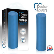 DOCTOR LOVE SLIPPER STROKER BLUE TRANSPARENT