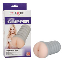 RIBBED GRIPPER TIGHT ASS IVORY