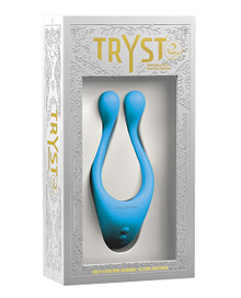 TRYST V2 BENDABLE MULTI EROGENOUS ZONE MASSAGER W/ REMOTE TEAL