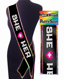 SHE + HER SASH(out mid May)