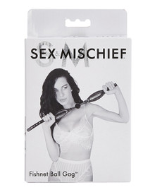 SEX & MISCHIEF FISHNET BALL GAG