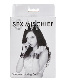 SEX & MISCHIEF SHADOW LOCKING CUFFS