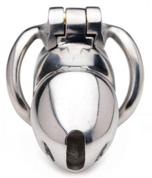 MS RIKERS 24/7 STEEL LOCKING CHASTITY CAGE