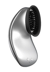 TWITCH HANDS FREE SUCTION & VIBRATION TOY SILVER