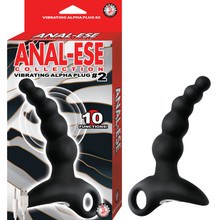 ANAL-ESE COLLECTION VIBRATING ALPHA PLUG #2