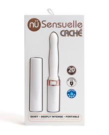 SENSUELLE CACHE 20 FUNCTION COVERED VIBE WHITE 