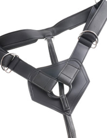 KING COCK STRAP ON HARNESS W/ 8 IN COCK LIGHT 
