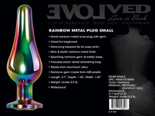 RAINBOW METAL PLUG SMALL 