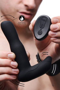 UNDER CONTROL PROSTATE VIBE STROKING W/ REMOTE 