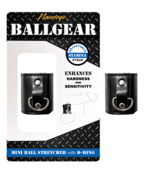 BALLGEAR MINI BALL STRETCHER W/ D-RING BLACK 