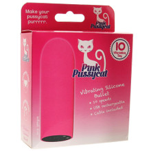 PINK PUSSYCAT SILICONE BULLET VIBRATING 